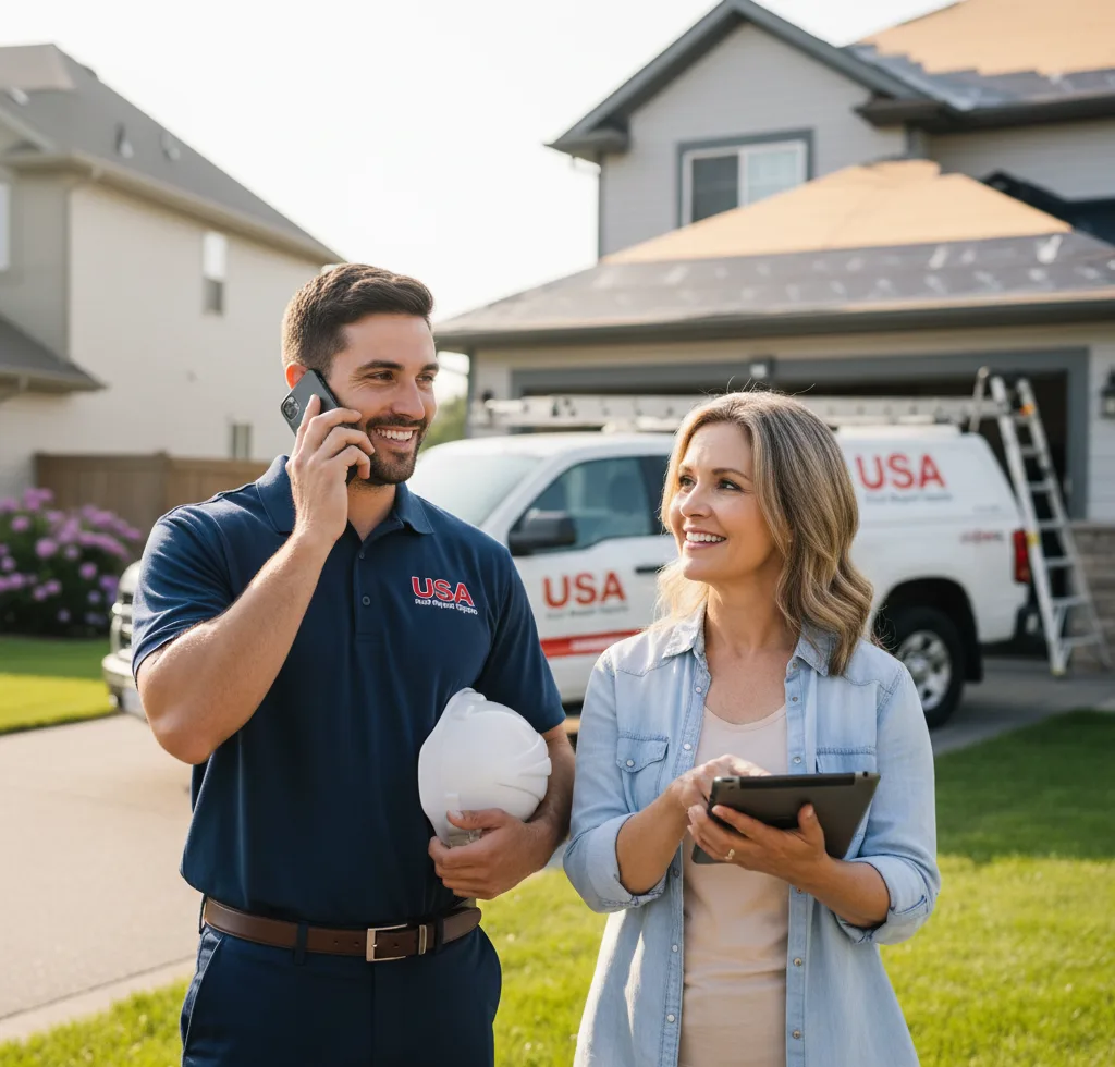 USA Roof Repair Experts customer support in Machiasport